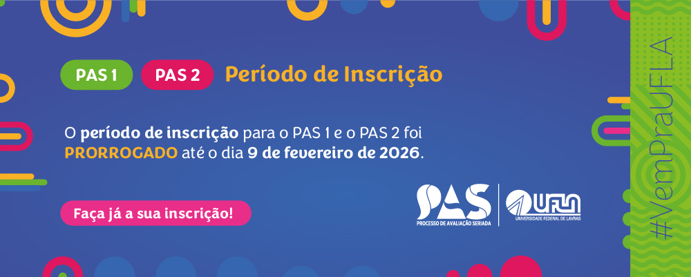 Prorrogadas as inscrições do PAS